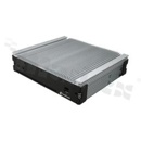 Fanless BoxComputer; IntelCore i7/ i5/ i3 2nd gen; up to 8 GB RAM; HDMI; DVI; 6x USB; 2xCOM; 2x LAN; 1x mSATA; 1x SATA; 1x mPCIe; oper. temperature -10 to 60C; supply 12-19 VDC