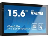 Monitor open-frame 15.6"; 16:9; IP65 front; typ dotyku: CTP; 16.2M kolorów; 1920x1080; jasność 405 nitów; kontrast 700:1; kąt widzenia 178/178; VGA; HDMI; DP; zasilanie 12V DC; VESA