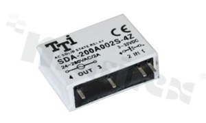 Przekaźnik półprzewodnikowy; prąd znamionowy 2A; napięcie wejściowe 3-32VDC; napięcie wyjściowe 24-280VAC; montaż: THT