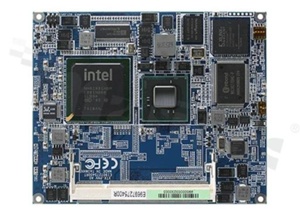 Intel Pineview D525 XTX Module with Intel ICH8-MChipset ; Dual View; Dual-channel 18/24-bit LVDS; 4 PCIex1; 4 PCI; 1 LPC Bus; I2C Bus; 3 SATA; 2COM; 6 USB