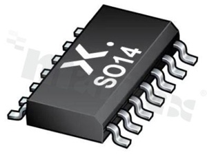 Układ Logiczny Inwerter Cyfrowy; NOT; CH:6; IN:1; CMOS 74HC; z przerzuntikiem Schmitta; 2-6V; -40+125 st.C; SMD; SO14