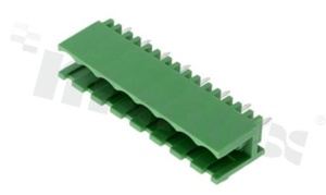 Listwa zaciskowa rozłączalna; w rastrze 5.00mm; 8-torowa; męska; pionowa; otwarta; UL 300V/15A; TUV:320V/20A