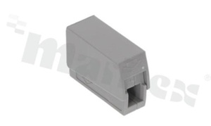 Szybkozłączka instalacyjna; raster 8.0 mm; 1-torowa; zacisk sprężynowy; przekrój przewodu 0.2-2.5mm2; UL:22A/300V