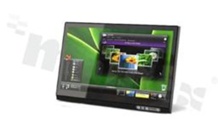 18.5"" wide; HD 1366 x 768 ProjectedCapacitive Touch Panel PC (Plastics; Black); DualCore 1.8G D525; 1GLAN;COM; SPK; VESA Stand; 12-28V input