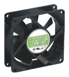 Wentylator DC8025-12S; 80x80x25mm