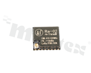 Module; LoRa/ISM; transceiver; 410-525MHz; +4dBm; -141dBm; SPI; LoRa/FSK/GFSK/MSK/GMSK/OOK; 2.5-3.7V; SMD 16-pin