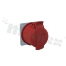 Connector: supply AC 3-phase; socket; female; 32A; 415VAC