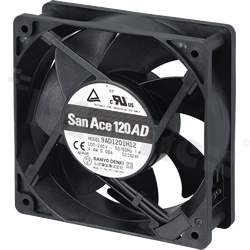 Fan; AC; 100-240VAC; 50/60Hz; 120x120x38mm; 3.0m3/min; 42.0dB.