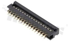 IDC connector; pitch 2.54mm; 34-contacts; flat cable AWG#26-#28