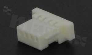 Korpus złącza kablowego; w rastrze 1.00mm; 4-stykowego; żeńskie; na przewód AWG#28-32; 50V/1A