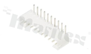 Złącze Kablowe do PCB; w rastrze 2.00mm; 10-stykowe; montaż THT; męskie; poziome; 100V/2A