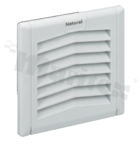 Filtr wentylatora; 84m3/h; 0.2A; 24VDC; 4.8W; 30dBA; 2 skręcone przewody, 300mm; IP54; -25+65 st.C; 120x120x72mm