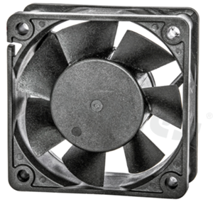 Wentylator; DC; 12VDC; 60x60x25mm; 0.349m3/min; 24.2dB.