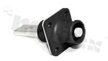 SLPRATPSB, male socket, screw assembly, SurLok Plus 5,7mm, black