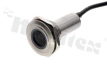 Contactless switch; bistable; 30mm; cable; stainless steel; blue ring illumination; IP65