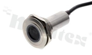 Contactless switch; bistable; 30mm; cable; stainless steel; blue ring illumination; IP65