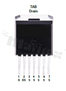 Tranzystor N-MOSFET SiC; unipolarny; 900V; 65mOhm; 35A; 113W; -55+150 st.C; SMD; TO-263-7
