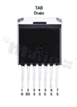 Tranzystor N-MOSFET SiC; unipolarny; 900V; 65mOhm; 35A; 113W; -55+150 st.C; SMD; TO-263-7
