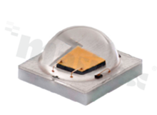 LED XPEBAM-L1-0000-00602; amber; wavelength: 585-595nm (on stock A2: 585-590nm); flux min. 62lm/350mA (on stock P4 - 80.6lm/350mA)