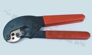 Crimp tool for F connectors, N-HT106, hole diameter 8.2, 6.8mm, for cable RG59, 62