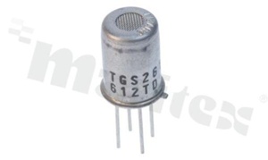 MOS-Type methane, propane, butane gas sensor; range: 1-25%LEL; support: 5V; power: 280mW; filter built-in