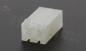 Korpus złącza kablowego; w rastrze 3.96mm; 2-stykowego; żeńskie; na przewód AWG#18-24; 250V/7A
