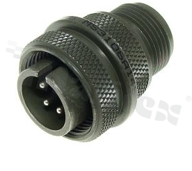 Amphenol DS3106A14S-5P plug; military connector series: DS; male plug PIN 5; silver-plated