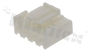 Crimp terminal housing; pitch 3.96mm; 4-contacts; female; applicable wire AWG#18-22; 250V/7A