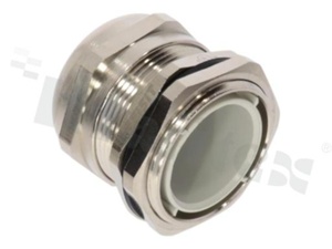 Cabel gland PG29; metal; gland PG29 13-20mm; flat O-ring; with lock nut; for wrench 40