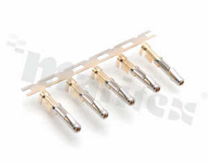 Pin żeński SS16M1F; na kabel 0.76-1.5mm2; zacisk; złocony