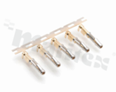 Pin żeński SS16M1F; na kabel 0.76-1.5mm2; zacisk; złocony