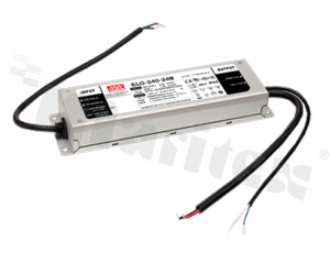 Power Supply; LED; dimming; 240W; 24V; 10A; 100-305VAC; 142-431VDC; IP67