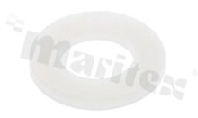 Podkładka okrągła M2.5; DIN125A-ISO7089; poliamid PA; forma A bez fazy.