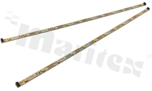 12x CREE® MLB Line, 480x10 mm, neutral white 5000K, Vin 24V, power cons. 5W, no connector, can be divided every 6 LEDs, RoHS