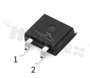 Dioda Schottky SiC; 600V; 10A; 125W; 1.5V; 460.5pF; -55+175 st.C; SMD; TO-263-2