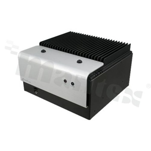 Bezwentylatorowy komputer wbudowany; IntelCeleron J1900 2.0 GHz; do 8 GB RAM; VGA; 4x USB; 6xCOM; 1x LAN; Audio; 1x mSATA; 1x SATA; 1x mPCIe; 2x PCI; slot SIM; 2x PS/2; temperatura pracy od -15+60C; zasilanie 12-26 V DC