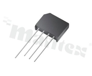 Bridge Rectifier; 400V; 4A; -55+150 deg.C; THT; KBL(18.5x13.9x6mm)