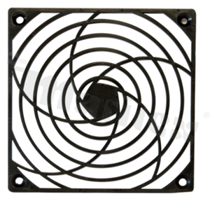 Osłona wentylatora; 120x120mm; tworzywo sztuczne.