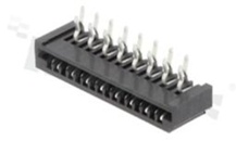 Złącze Non-ZIF do PCB; w rastrze 1.25mm; 16-stykowe; montaż: THT; poziome