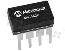Sterowniki bramki; MICROCHIP; MIC4426YN; 2; 4.5 V - 18 V; 8; Through Hole