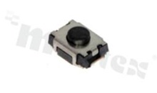 Przełącznik Tact Switch; SMD; wymiary korpusu 3.0x4.0; h=2.5mm; pionowy; o sile nacisku 180gf; przycisk okrągły