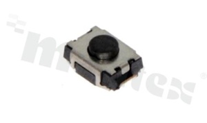 Tact Switch; SMD; dimensions 3.0x4.0; h=2.5mm; vertical; operating force 180gf; button: round