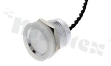 Piezoelectric switch; monostable; 19mm; cable; aluminium; IP69K.
