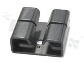 Radiator; prasowany; TO-220; 20x19.7x7.7mm; czarny; anodowane aluminium AL5052; RoHS.
