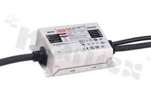 Zasilacz impulsowy; LED; z opcją ściemniania; 21W; 25.5-42V; 500mA; 90-305VAC; IP67