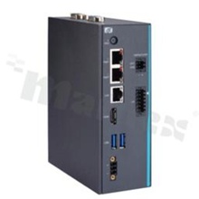 Fanless Embedded System; IP40; Intel Atom E3940; RAM up to 8 GB; 1x LAN; 1xCOM; 2x USB; HDMI VGA; audio;Vision I/O; DIO; TPM 2.0;CE; FCC; oper. temp. -10+55C; power supply 24 VDC