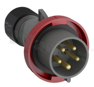 Wtyczki i gniazdka; AC 3P+N+E Industrial wtyk. Replaces Part# 532P6E