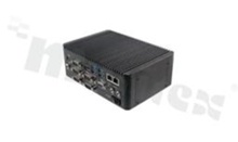 Bezwentylatorowy komputer przemysłowy; IntelCeleron N3160 2.24GHz; VGA; HDMI; SATA; 2x LAN; 1x Full-Size mPCIe mSATA; 1x Half-SIze mPCIe; 5xCOM; 6x USB; zasilanie 12-26V