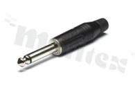 Connector: Jack 6.3mm; plug; male; mono; ways: 2; straight; on wire