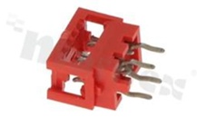 Złącze kablowe do PCB; w rastrze 1.27mm; 4-stykowe; do przewodu wstążkowego AWG#26-#28; 1.5A 230V AC/DC
